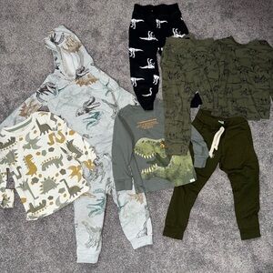 Dinosaur Themed Kids Clothing Set